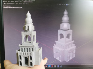 Heroes 3 tower altar of dreams 3d print Modelo de Impressão 3D