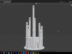 Helden 3 Dungeon Magic Guild 3D-Druck 3D Druckmodell