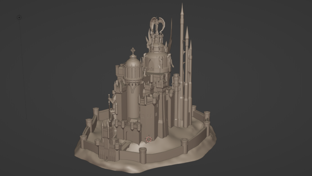 Heroes 5 Haven for3Dprint Model do druku 3D .c4d .max .obj .3ds .fbx .stl .blend 