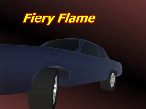 low poly cars - fiery pack Modèle 3D
