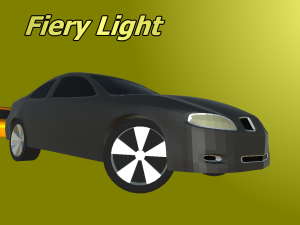 low poly cars - fiery pack Modèle 3D