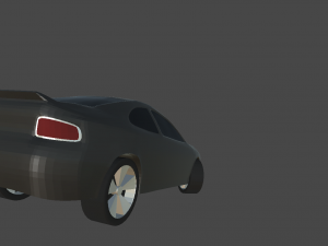 low poly cars - fiery pack Modèle 3D