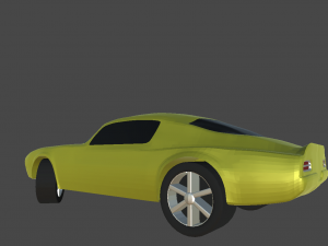 low poly cars - fiery pack Modèle 3D