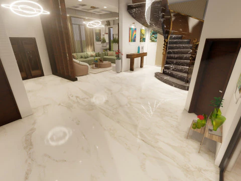 Arabic interior design 3D Model