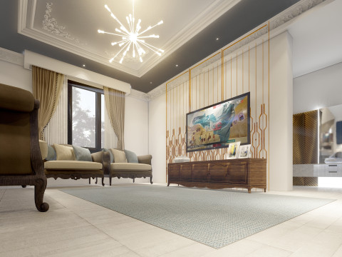Interior design house 3Dモデル