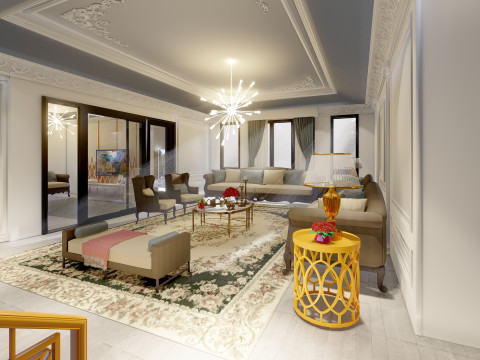 Interior design house 3Dモデル