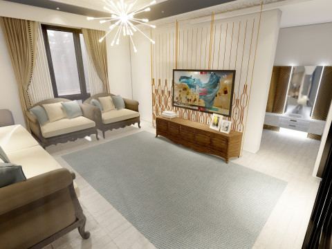 Interior design house 3Dモデル