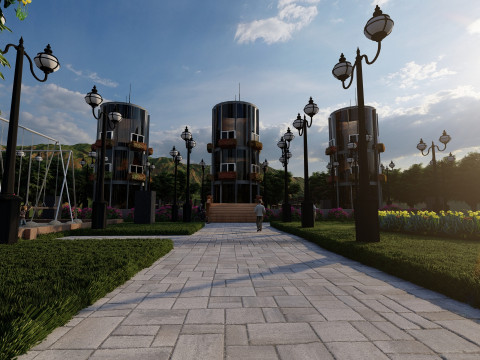 Garden 3D 模型