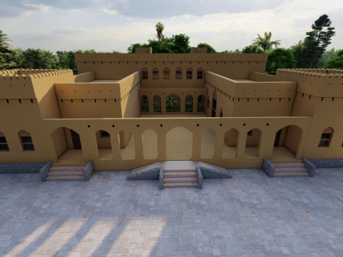 MAISON-FORT Modèle 3D