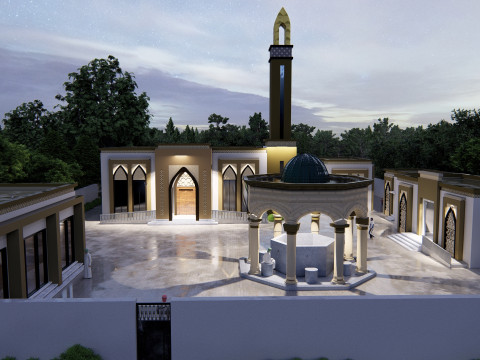 MOSQUE AND ABULLATION 3D Model