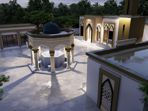 MOSQUE AND ABULLATION 3D 모델