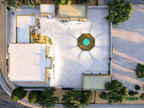 МЕЧЕТЬ И АБУЛЛЯЦИЯ 3D Модель