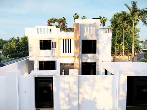 HOUSE EXTERIOR DESIGN Modelo 3D