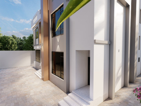 HOUSE EXTERIOR DESIGN 3D Model