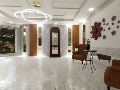 LIVING ROOM 3D Model