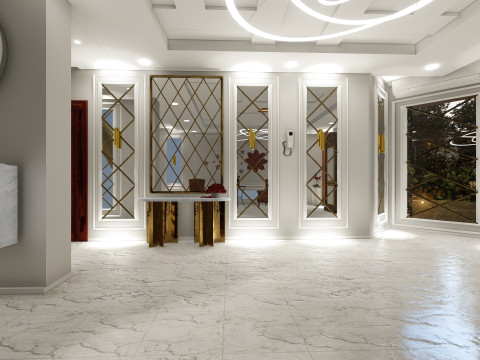 LIVING ROOM 3D Model