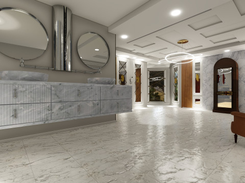 LIVING ROOM 3D Model