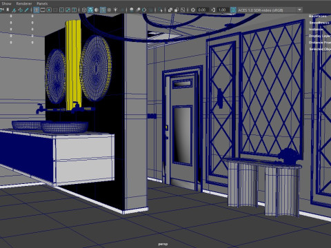 LIVING ROOM 3D Model