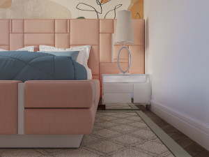 bedroom 01 Model 3D