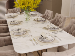 livingroom and kitchen 02 3D मॉडल