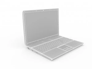 cgaxis червоний блокнот 3D Модель