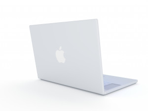 notebook apple Modelo 3D