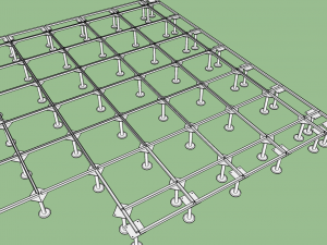 technical floor 3D 모델