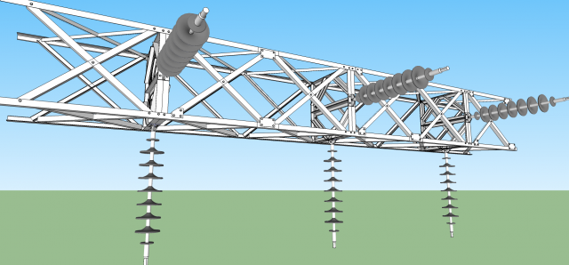electrical structure 3D Модель .c4d .max .obj .3ds .fbx .stl .blend 