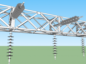 electrical structure 3D 모델