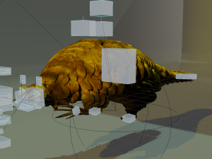 pangolin character rigged 3D Model