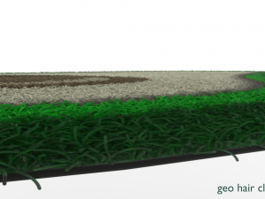 Avacado type carpet - rug 3D Modello 3D