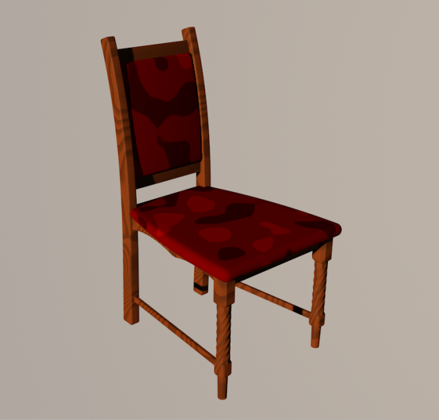 stool Modello 3D .c4d .max .obj .3ds .fbx .stl .blend 