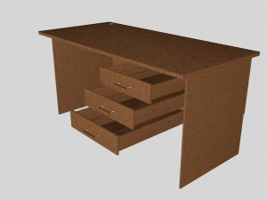 office table 3D Model