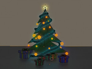 christmas tree 3D Модель