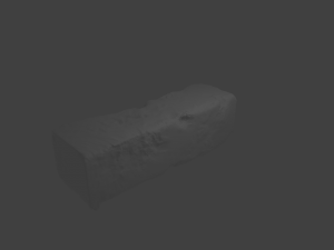 high poly detailed pillar 3D Модель