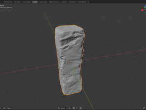 high poly detailed pillar 3D Model