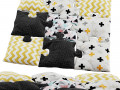 Puzzle pillow set yellow 3D-Modell