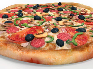 pizza 3D Model