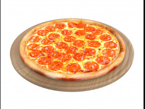 5 pizzas 3D Модель