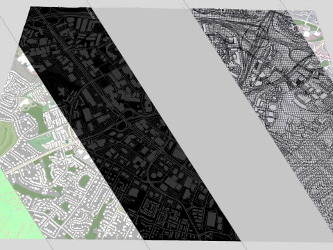 Paisagem urbana Tysons Virg&iacute;nia Estados Unidos Modelo 3D