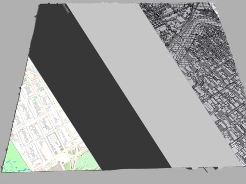 Cityscape Ottawa Canada 3D Model