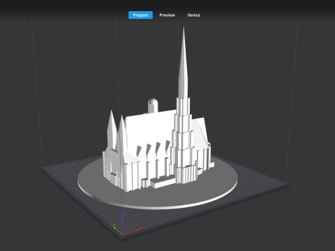 St Stephens Cathedral Wien 3D मॉडल