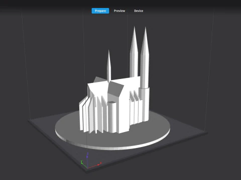 A Igreja do Voto Votivkirche Wien Modelo 3D