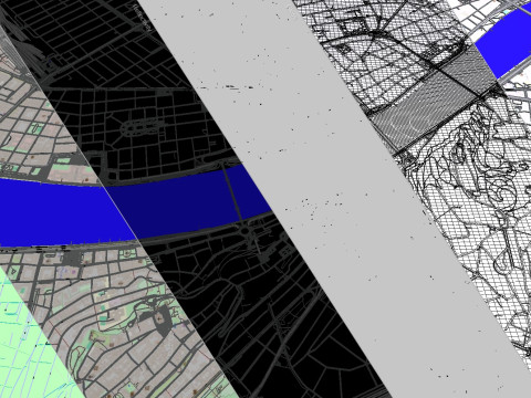 Cityscape Budapest Hungary Streets and roads Modello 3D