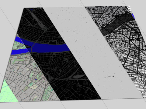 Cityscape Budapest Hungary Streets and roads Modello 3D