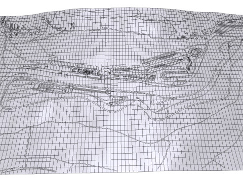 Autodrom Most Czech Republic Modelo 3D