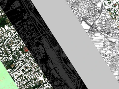 Cityscape Liberec Czech Republic 3D Model