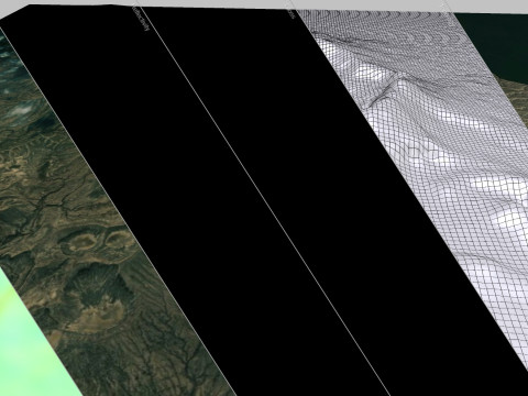 Mountain landscape Taal Volcano Modelo 3D
