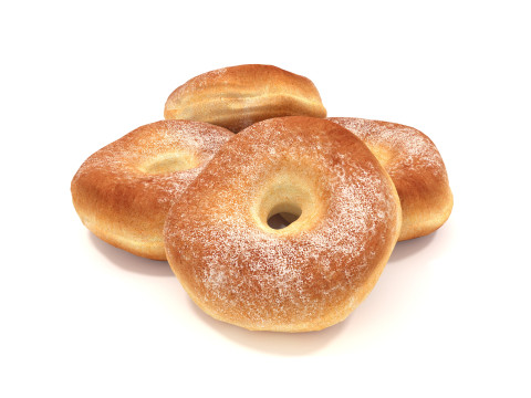 Donuts bagels Modelo 3D