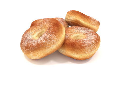 Donuts bagels Modelo 3D